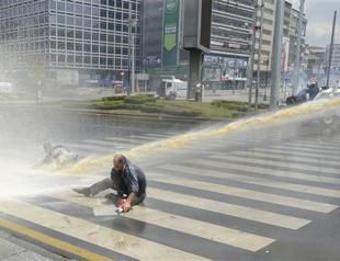 Turkish police stop convoy of protester’s funeral, raid on waiting crowd in Ankara