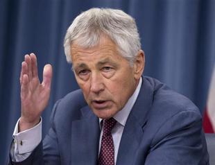 Hagel holds first Pentagon talks with Chinese