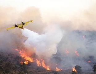 Turkeys Bodrum surrounded by blazes
