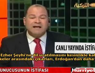 TRT Arabic news presenter resigns, slamming PM Erdoğan during live program