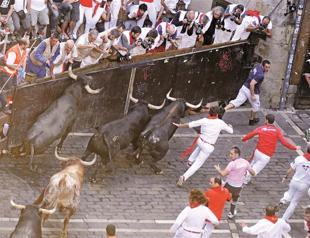 Pamplona bull-running winds up with 50 injured