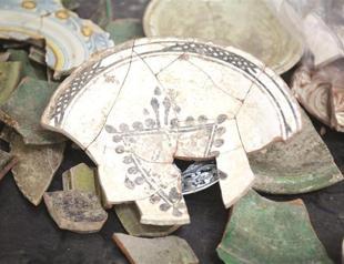 Ottoman ceramics found in İzmir agora