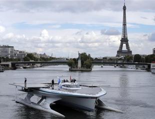 World’s largest solar boat docks in Paris
