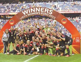 Germany claims record sixth straight Euro title
