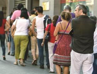 Eurozone unemployment falls for first time in two years