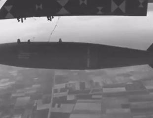 Footage shows made-in-Turkey shelter-piercing bomb at work