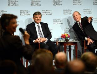 Turkish President Gül, Obama discuss Syria over lunch