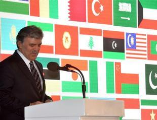 President Gül opens Turkish office of Islamic Development Bank where he worked for eight years