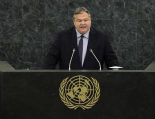 Greece hopes Ankara will adopt policy of normalization on Cyprus, FM Venizelos tells UN