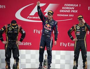 Dominant Vettel grabs pole in Korean Grand Prix