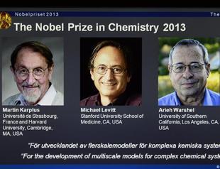 Nobel for trio for taking chemistry to cyberspace