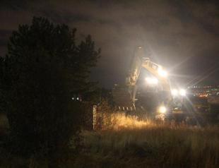 Ankara municipality starts night-time construction of controversial ODTÜ road, triggering protests