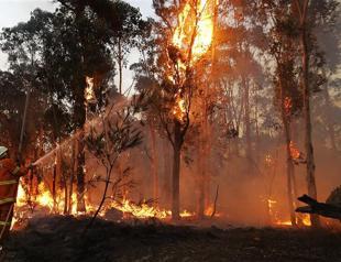 Winds, heat keep wildfire risk high in Australia
