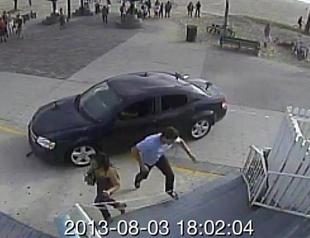 One killed as car plows into busy US seaside boardwalk