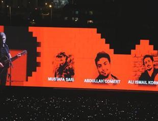 Roger Waters shows solidarity with Gezi Park victims in Istanbul concert