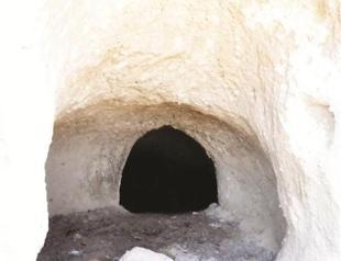 Early Greek rock tombs in Bodrum