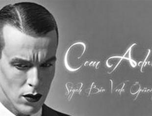 Cem Adrian on stage at the Jolly Joker