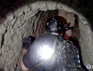 Cross-border drug tunnel equipped with rail system discovered on US-Mexico border