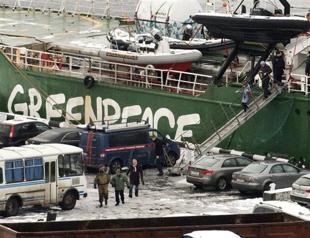 Arrested Greenpeace crew moved to new location in Russia