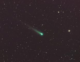 Comet heading for the sun