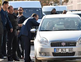 Police detain man threatening suicide in front of Turkish Parliament