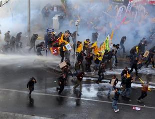 Woman sustains cerebral trauma in police crackdown on Teachers’ Day protest march