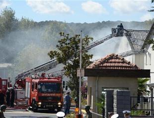 Fire breaks out at Istanbul’s Sarıyer