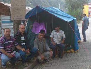 Turkish village muhtar on hunger strike for water, electricity and road
