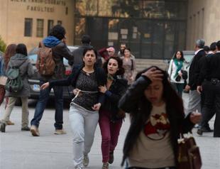 Police detain 11 as students occupy Ankara University faculty building
