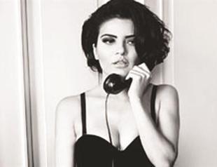 Göksel on stage at Jolly Joker