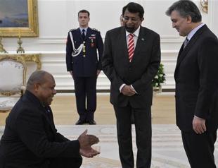 Turkish president welcomes foreign ambassadors