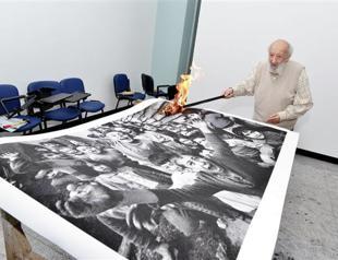 Artists burn works to remember Sivas Massacre