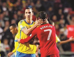Game on: Ronaldo versus Ibrahimovic