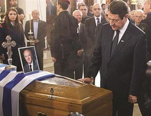 Greek Cypriots lay former President Clerides to rest