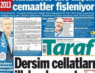 Prime Ministry files complaint against daily Taraf over publishing of security council decisions