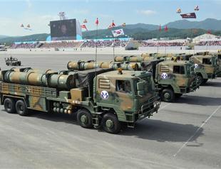 South Korea puts on show new missiles designed to hit North
