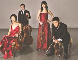 Parker Quartet on stage at CRR saloon