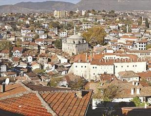 Safranbolu in panoramic view