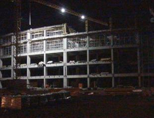 Collapse in Turkish stadium construction, five injured