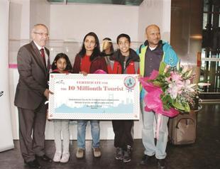 Istanbul tourist number this year hits 10 mln