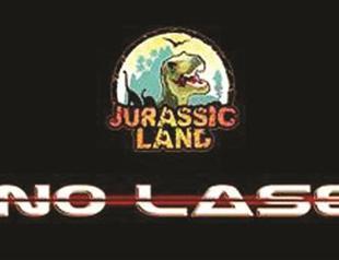 Dino Laser Tag in the mall