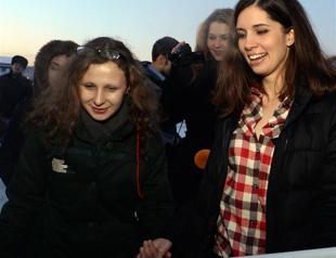 Freed Pussy Riot punk rockers reunite in Siberia