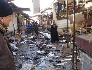 Market bombing, spate of attacks kill 40 in Iraq