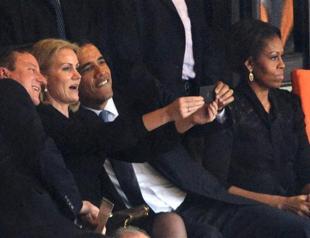 Obama, Cameron selfie at Mandela memorial creates online stir