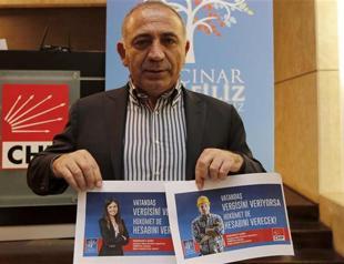 Main opposition billboard rejected for being ‘over-critical’ of Turkish government