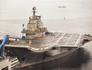 Aircraft carrier tests going well: Beijing