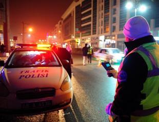 361 Istanbul drivers banned for DUI on New Year’s Eve