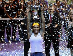 Serena Williams downs brave Li to win title at WTA Championships in Istanbul