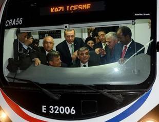 Marmaray tunnel officially opens on Turkish Republics 90th anniversary