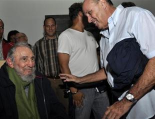 Castro makes first public appearance in nine months